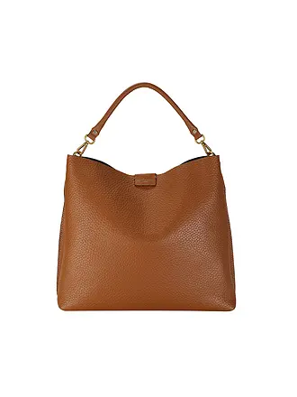 GIANNI CHIARINI | Ledertasche - Hobo Bag ARETHA | camel